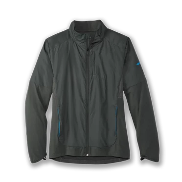 Veste Running Brooks Fusion Hybrid Homme Grise | HOTM-73189