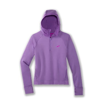 Veste Running Brooks Notch Thermal Hoodie Femme Violette | HWSG-35791