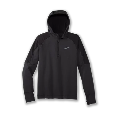 Veste Running Brooks Notch Thermal Hoodie Homme Noir | MNXW-09716